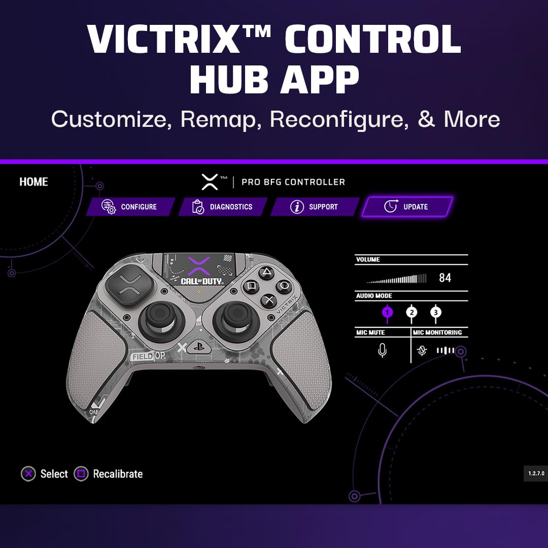 PDP Victrix Pro BFG Wireless Controller: Call of Duty® - Field Op - PlayStation™ 5, PlayStation™ 4, & Windows 10/11 PC